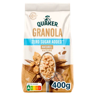 Quaker Granola Naturel / Nature Stazak 400 g
