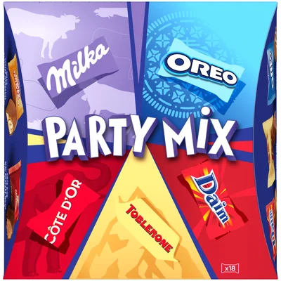 Milka Party mix Doos 143 g