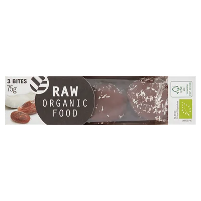 Raw Organic Food Cacaobites kokos bio Doos 3 st