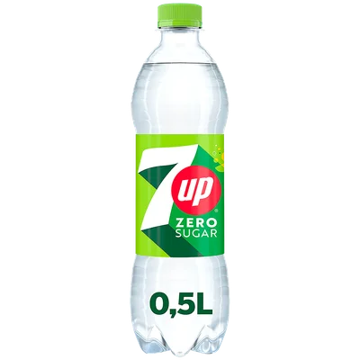 7Up Zero sugar Fles 500 ml