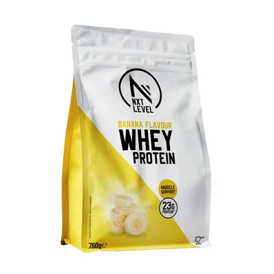 NXT Level Whey Protein 80 Banana Pot 750 g