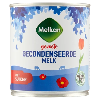 Melkan Gezoete gecondenseerde melk Blik 397 g