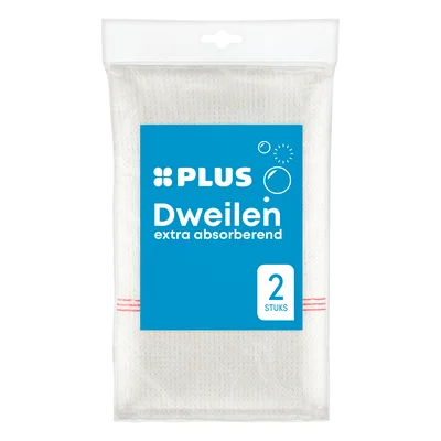 PLUS Gestikte dweil Set 2 st