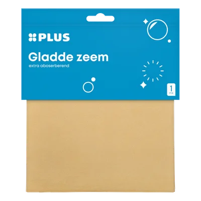 PLUS Gladde synthetische zeem Stuk 1 st
