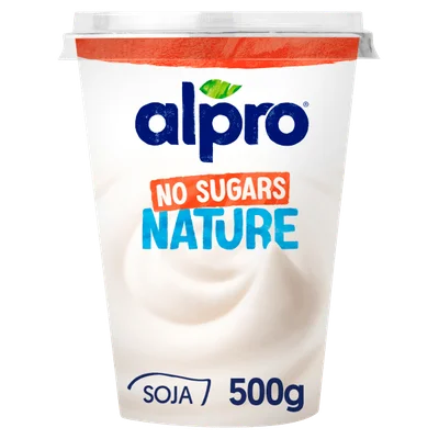 Alpro Variatie Yoghurt Zonder Suikers Beker 500 g