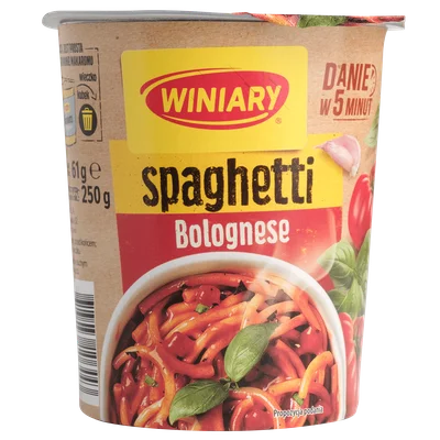 Winiary Spaghetti bolognese Beker 61 g