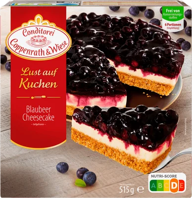 Coppenrath &amp; Wiese Cheesecake bosbessen Doos 515 g