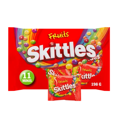 Skittles Original mini Zak 198 g