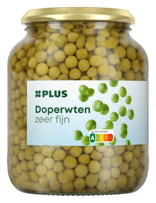 PLUS Doperwten Pot 680 g