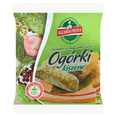 Kuchnia Ogorki kiszone / zoute augurk Zak 700 g