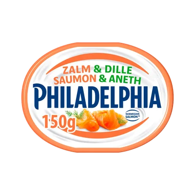 Philadelphia Limited edition zalm dille Kuipje 150 g