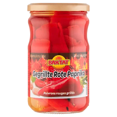 Baktat Gegrilde paprika Pot 650 g