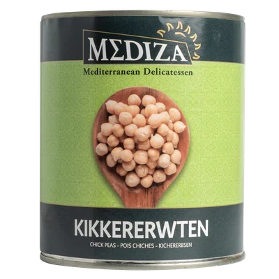 Mediza Kikkerwerten Blik 800 g