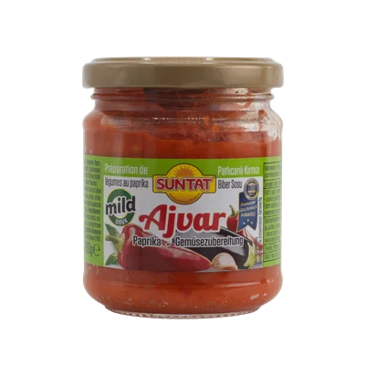 Suntat Ajvar mild Pot 190 g