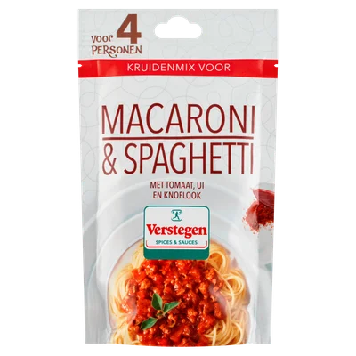 Verstegen Mix voor Macaroni &amp; Spaghetti Zakje 35 g