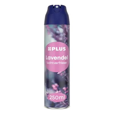 PLUS Luchtverfrisser lavendel Spuitbus 250 ml