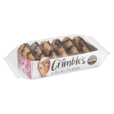 Mrs. Crimble's Big Choc Macaroons Tray 195 g