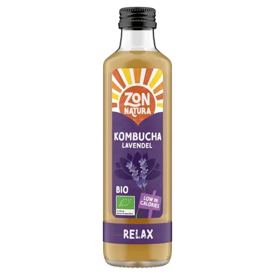 Zonnatura Kombucha Lavendel Fles 250 ml