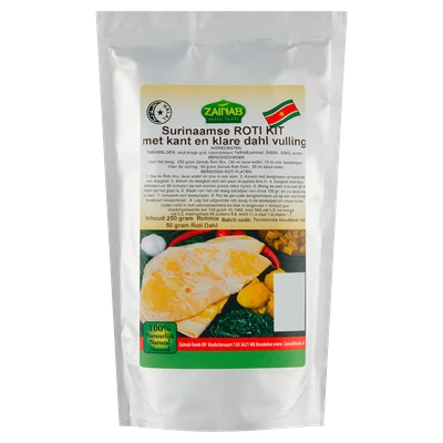 Zainab Surinaamse roti kit Stazak 300 g