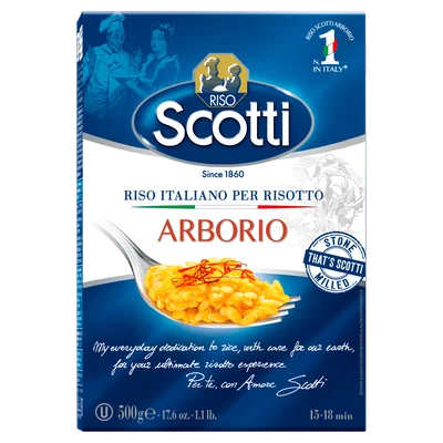Riso Scotti Arborio Rice Doos 500 g
