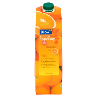 BIO+ Sinaasappelsap Pak 1000 ml