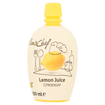 Limochef Citroensap Fles 200 ml