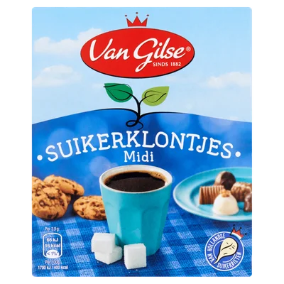 Van Gilse Midi Suikerklontjes Doos 750 g
