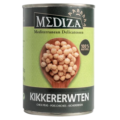 Mediza Kikkerwerten Blik 400 g