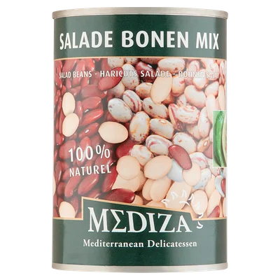 Mediza 4 bonen mix Blik 400 g