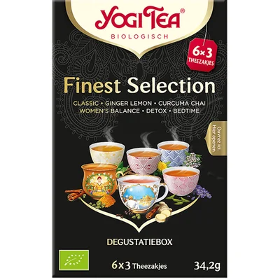 Yogi Tea Finest selection Doos 18 st