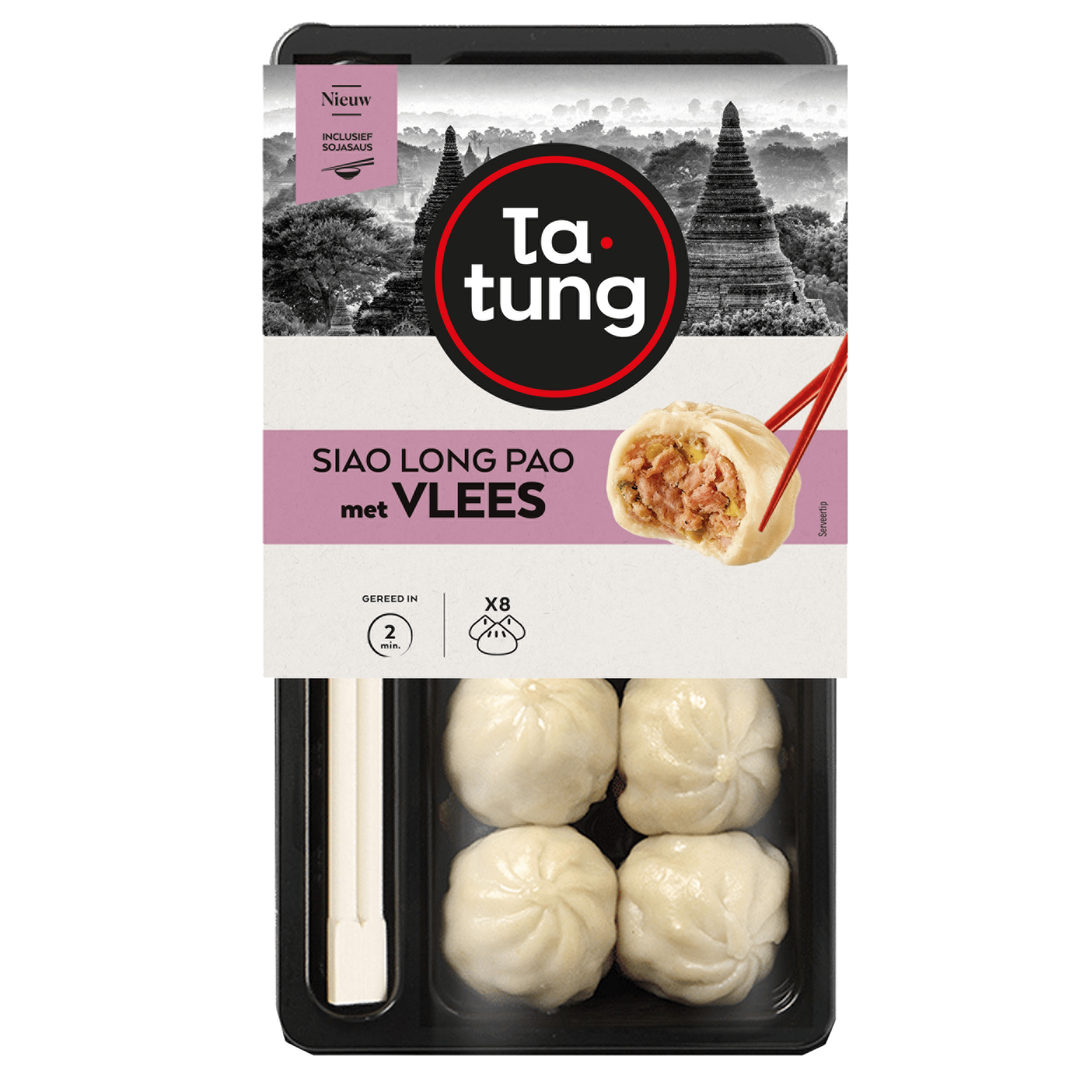Ta-Tung Siao Long Pao met varkensvlees Doos 230 g
