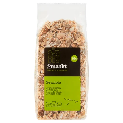 Smaakt Granola granen-noten biologisch Stazak 350 g
