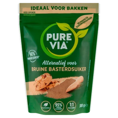 Pure Via Alternatief voor basterdsuiker Stazak 299 g