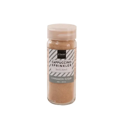 à Table! Cappuccinostrooier suiker/cacao Pot 100 g