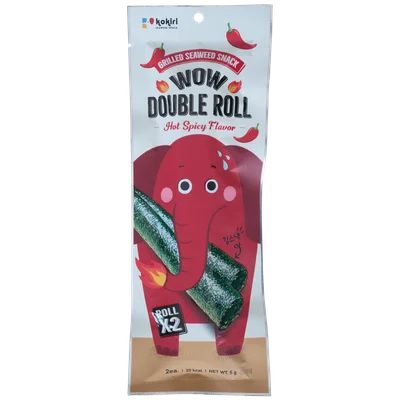 Kokiri Double Roll Hot &amp; Spicy Zakje 5 g