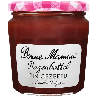 Bonne Maman Fijn gezeefd Rozenbottel Pot 360 g