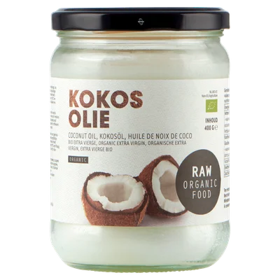 Raw Organic Food Kokosolie biologisch Pot 400 g