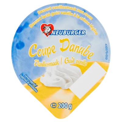 Neuburger Toetje met room vanille Beker 200 g