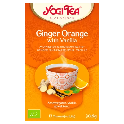 Yogi Tea Ginger Orange Doos 17 st