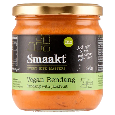 Smaakt Vegan rendang met jackfruit biologisch Pot 370 g