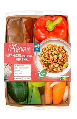 Mama's Maaltijden Verspakket Pad Thai Bakje 910 g