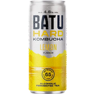 Batu Hard Kombucha Lemon Blik 250 ml