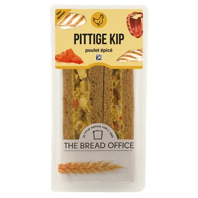 The Bread Office Sandwich Pittige Kip Tray 151 g