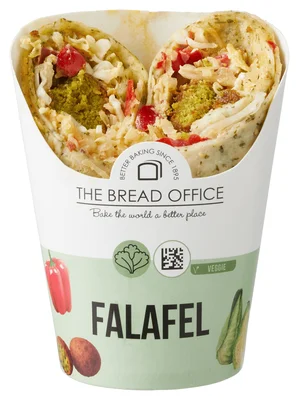 The Bread Office Wrap Falafel Wikkel 149 g