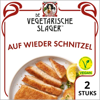 Vegetarische Slager Auf wiederschnitzel Doos 180 g