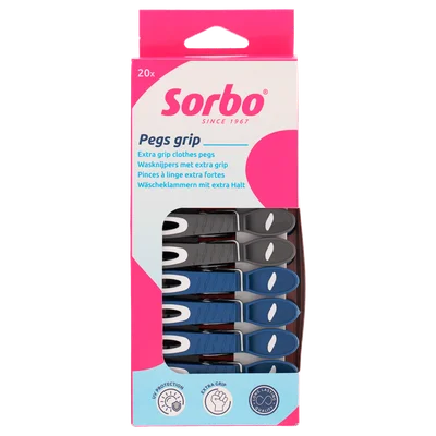 Sorbo Wasknijpers met extra grip Doos 20 st