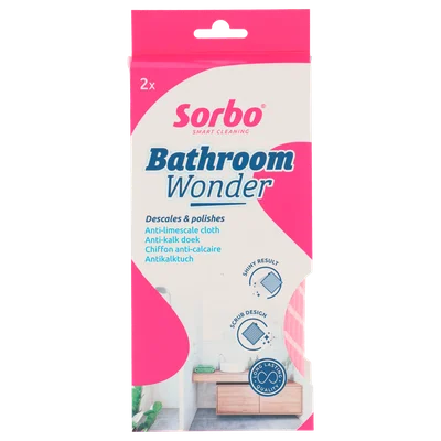 Sorbo Bathroom Wonder 33x34cm Krimp 2 st