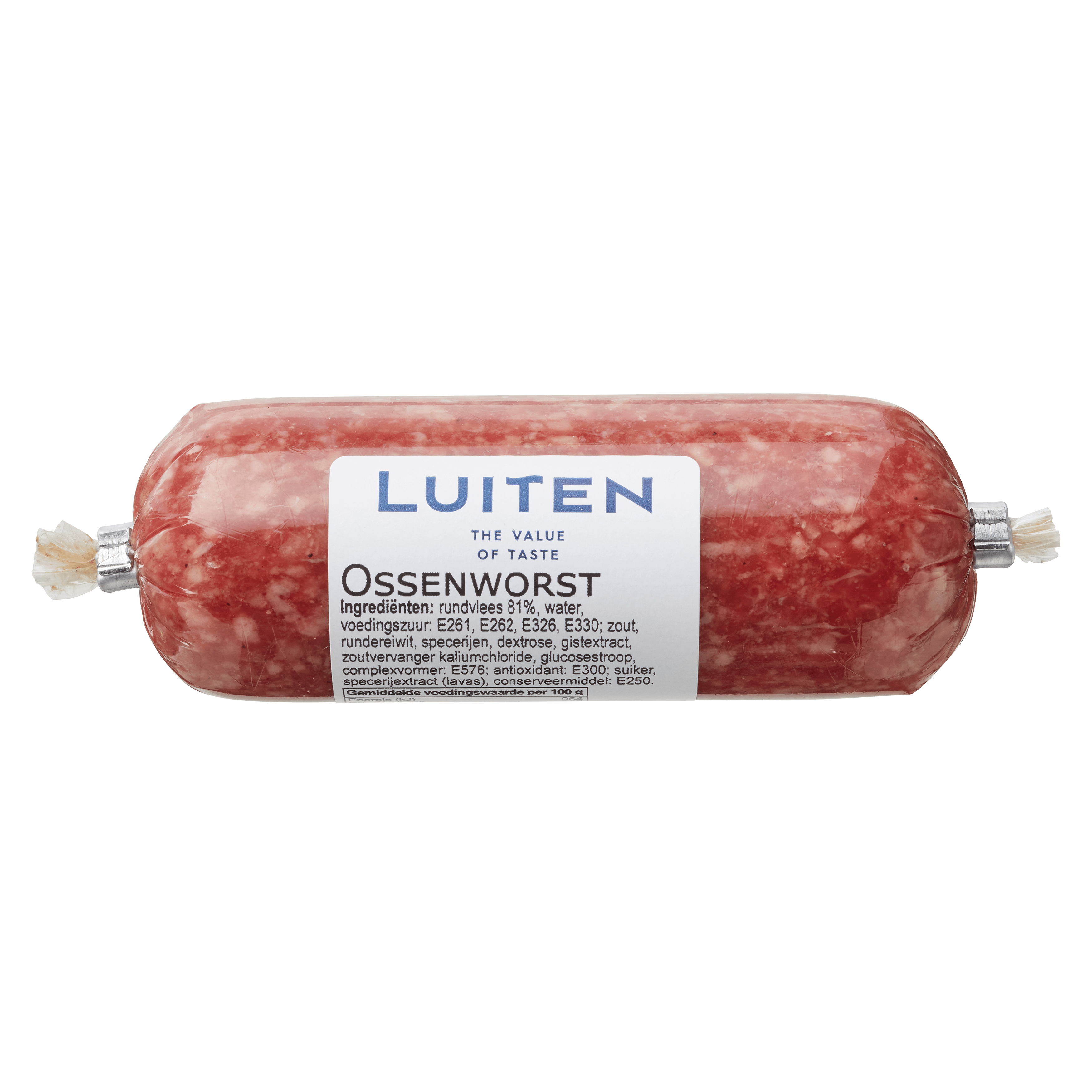 Luiten Ossenworst Krimp 100 g