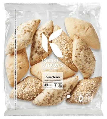 PLUS Korenlanders Brunch mix Zakje 9 st