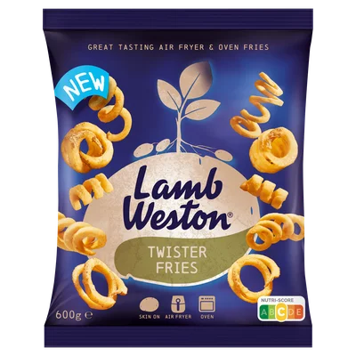 Lamb Weston Twister Fries Zak 600 g
